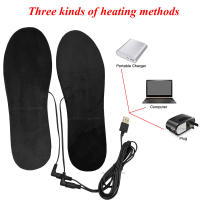 Almohadillas Calientes USB Para Zapatos Inodoro Eléctrico Calentamiento De Pies Pads Tapete Calentador Eléctrico Lavable Invierno Térmico Para Hombres - details 7