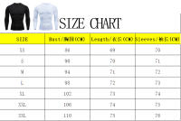 Camiseta De Manga Larga Para Hombre Fitness Running Gym Primavera Otoño Deporte Exterior Tops Poliéster Secado Rápido Cuello Redondo - details 0