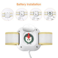 Alarma De Enuresis Con Sonido Fuerte Luz Brillante Y Vibración Fuerte Herramientas De Entrenamiento De Incontinencia Urinaria Para Niños - details 3
