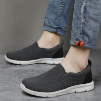 Zapatos De Lona Transpirables Para Hombre Verano Mocasines De Caminar Comodidad Al Aire Libre Slip on Clásicos Loafers Para Hombre - details 21