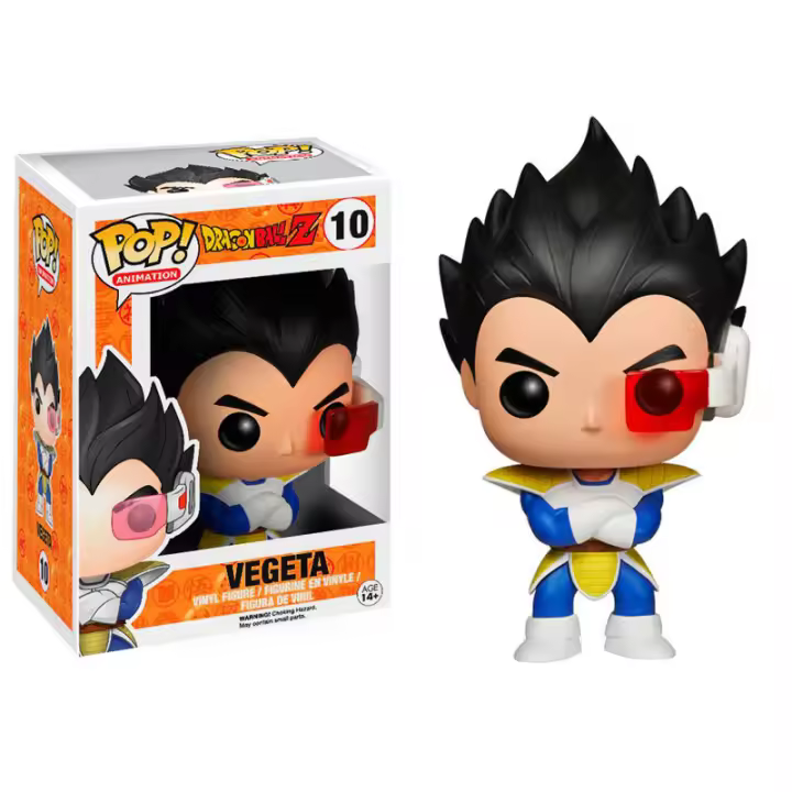 Funko Pop! Vinyl: Dragonball Z: Vegeta - Dragon Ball Z - Figura de Vinilo Coleccionable - Mercancia Oficial - Juguetes para Niños y Adultos - Anime Fans - Muñeco para Coleccionistas - MR POPYE - 1