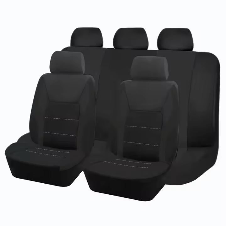 Cubiertas De Asiento De Coche Universal De Poliéster Diseño Deportivo Ajuste Para La Mayoría De Los Coches SUV Camiones Cuatro Estaciones Accesorios De Interior Para Coche - 1