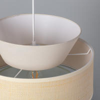 Ledkia Lámpara Colgante Tela Chulu - Diseño Elegante y Acabados de Calidad para Iluminación Versátil en Interiores - details 2
