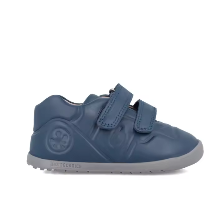 BIOMECANICS 241160-A183 Zapatos primeros pasos bebé niño 33098 24I BOTIN BASICO DOS VELCROS OCEAN - 1
