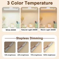 Lámpara De Escritorio LED Recargable Con Imán Y Control Remoto Luz Nocturna Dimmer Continuo Para Dormitorio Armario - details 3