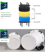 Filtro Externo Para Acuario SUNSUN HW-602B HW-603B 6W 400L/H Silencioso Sistema De Filtro Exterior Para Tanque De Peces - details 17