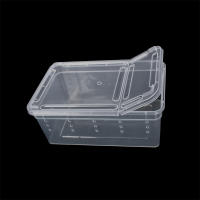 Caja De Alimentación Transparente Para Reptiles Y Araña Plástico Insectos Contenedor De Alimentos Terrario 19cmx12.5cmx7.5cm - details 4