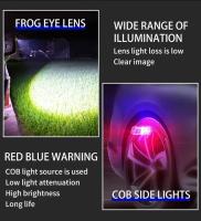 Linterna De Emergencia LED Super Brillante Con Fuente De Trabajo Y Magnete Alarma SOS Billetera Luz De Mano Impermeable Y Cargador De Batería - details 7
