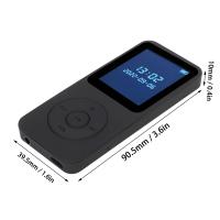 Reproductor De Música MP3 MP4 Bluetooth 5.0 Ultrafino Con Pantalla LCD Digital 1.77 Pulgadas Altavoces HD Integrados Portátil HiFi - details 5