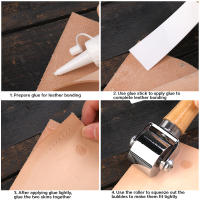 Herramienta De Planchado Para Cuero Koveen Rueda De Pegamento De Bordes De Cuero 26/60/100mm Herramienta De Planchado Para Madera De Leña Artesanal Herramienta De Planchado Para Metal De Acero - details 5