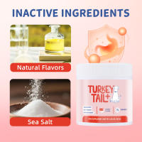Polvo de Cola de Pavo y Hongos para Mascotas  Con probióticos. Ayuda a la digestión intestinal, fortalece la salud inmunológica. Suplemento en polvo para perros. - details 2