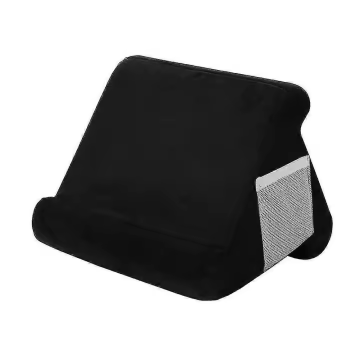 Amortiguador suave del resto de la tableta, tenedor del soporte de Ipad del Multi-ángulo con el bolso neto - 1