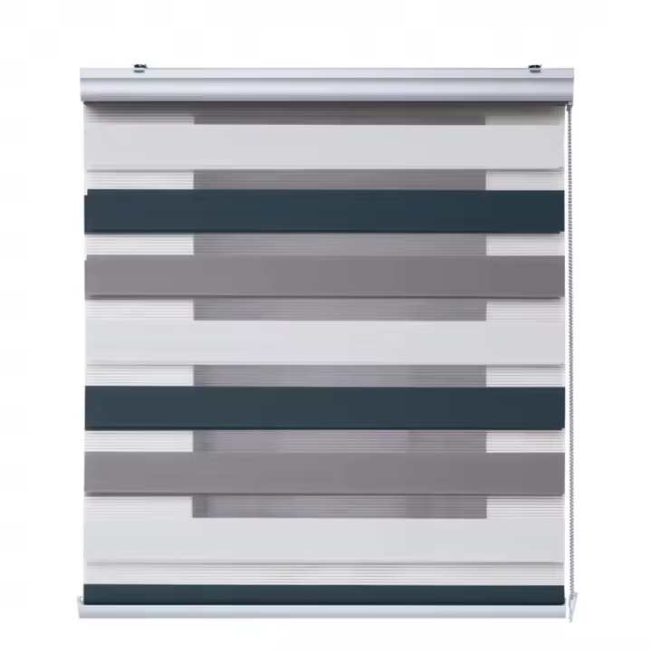 STORESDECO Estor Enrollable Noche y Día Plus con Acabados de Aluminio Premium. Estor enrollable con Doble Tejido para Ventanas y Puertas. Estores de Alta Calidad - 1