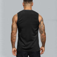 Camiseta De Gimnasio Para Hombre Verano Quick-drying Mesh Sin Mangas Para Fitness Running Deporte Estilo Casual Colorible Tallas M-XXL - details 2