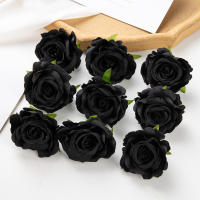 5/10Pcs Rosas De Seda Artificiales Para Boda Decoración De Navidad En Caja De Caramelos Arreglo Floral Para Fiesta Y Jardín - details 17