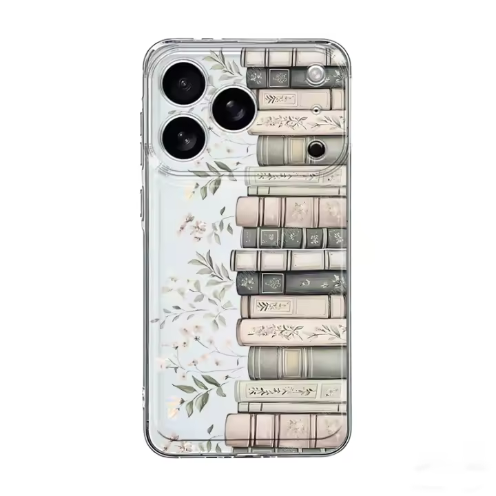 Funda De Teléfono Aromática Con Scent De Flor Para iPhone 17/16/15/14/13/12/11 pro Max/ XS/ XR/XSMAX/7/8/6/6S PlusBook - 1