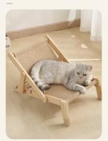 Silla De Tendencia Para Gatos Con Asiento Elevado Y Base De Madera Cómoda Y Ajustable Instalación Fácil Sillín Para Mascotas - details 9