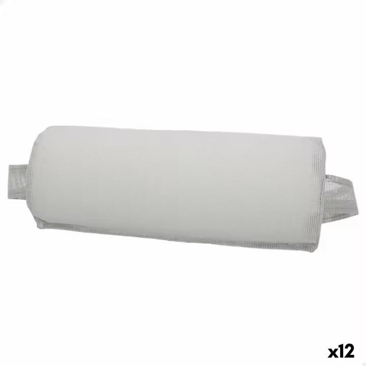 Cojín para sillas Aktive Gris 35 x 5 x 14 cm (12 Unidades) - 1