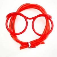 Gafas De Plástico Suave Divertidas Con Tubo De Pajita Reutilizable Accesorios Para Barra Creativos Juguete Para Niños Regalo Fiesta Supplies - details 6
