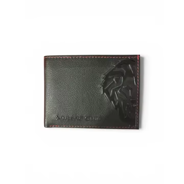 Billetera de Piel con Monedero Athletic Club Negra 87633 - 1