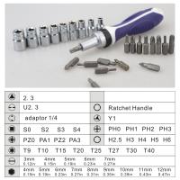 Kit De Herramientas De Reparación Doméstica Multifuncional 44pcs En 1 Destornillador Preciso Con Diferentes Tipo De Cabezales Y Llaves De Fijación - details 1