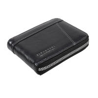 Cartera De Cuero Para Hombre Lujo Monedero Con Bolsillo Para Monedas Y Tarjetas Cierre De Cremallera Antirrobo Regalo Para Hombres - details 30