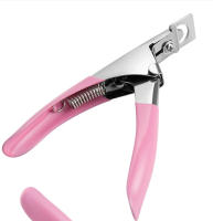 Tijeras De Acrílico De Açoite Con 10pcs De Imán Cortador De Uñas Postizas De Acero Inoxidable Arco Iris Herramientas De Manicura - details 7