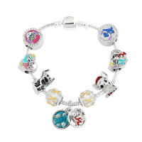 Pulsera De Anime Lilo & Stitch Con Figura De Stitch Accesorios De Muñeca Para Niños Y Niñas Pulsera De Hip-Hop De Dibujos Animados Regalo Para Niños Y Niñas - details 0
