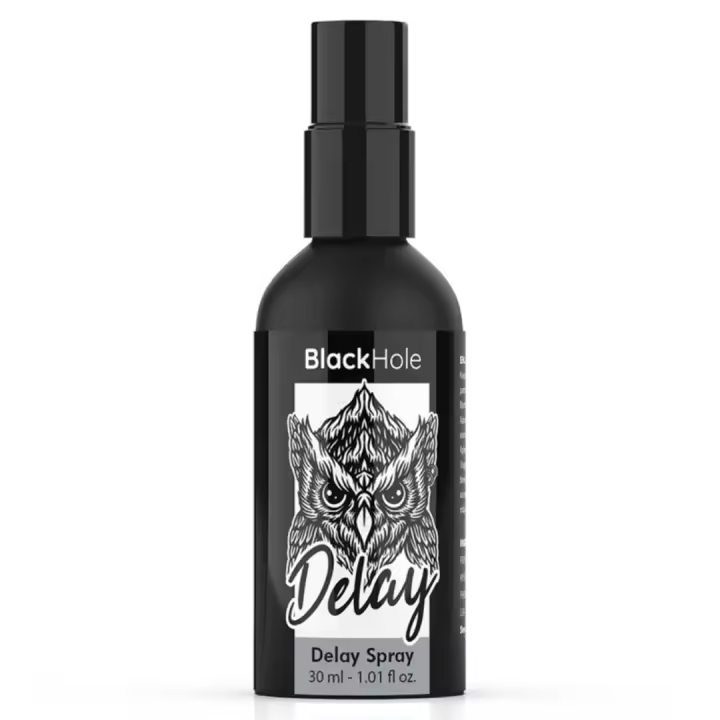 BLACK HOLE - SPRAY RETARDANTE STUDY FORTE 30 ML - EXPERIMENTA NUEVAS ZONAS Y EXPERIENCIAS CON TU PAREJA - 1