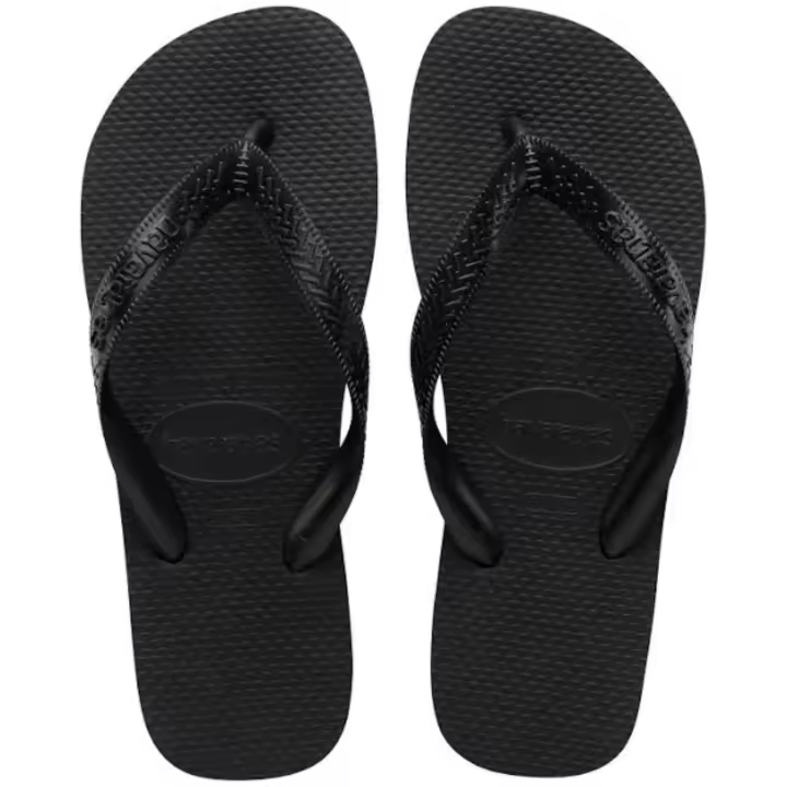 HAVAIANAS TOP BLACK - DISEÑO CLASICO Y COMODO - 1