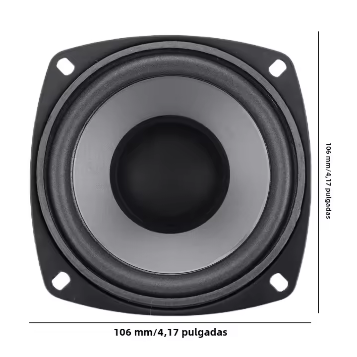 Altavoces De Coche 4/5/6 Pulgadas 600W 2-Vías Para Puerta De Vehículo Audio De Auto Estéreo Subwoofer Rango Completo De Frecuencia Altavoces Automotrices - 1