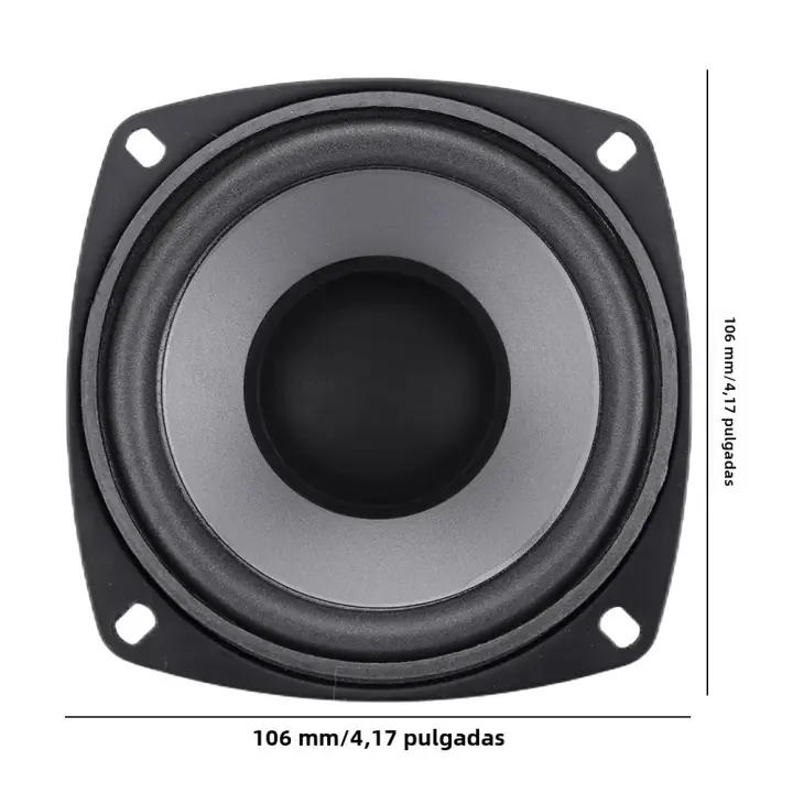 Altavoces De Coche 4/5/6 Pulgadas 600W 2-Vías Para Puerta De Vehículo Audio De Auto Estéreo Subwoofer Rango Completo De Frecuencia Altavoces Automotrices - 1