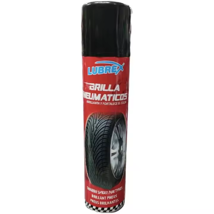 LUBREX Spray abrillantador Brilla de neumatico Rueda para Coche Moto - 1