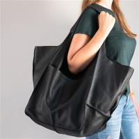 Bolso De Hombro Para Mujer Multifuncional De Gran Capacidad En PU Suave Estilo Retro Bolso De Compras Grande De Lujo Diseñador Bolso Tote Casual - details 6
