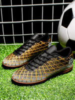 Zapatos De Fútbol Profesionales Para Adultos Duros Antideslizantes Deportivos Interiores Bajo La Rodilla Material PU Tela De Poliéster Suela De Goma - details 4