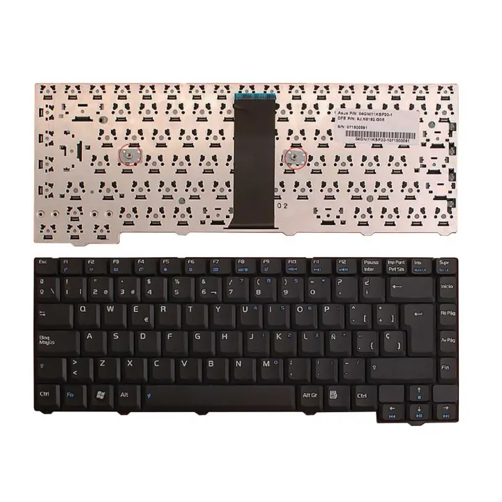 TECLADO PARA PORTÁTIL ASUS F2 04GNI11KSP20-1 28 PINES - 1
