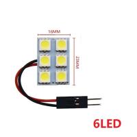 Bombilla LED SMD 5050 Para Auto T10 Festoon 6/12/15/24/36/48 BA9S 12V W5W C5W Luz De Lectura Domo Maletero Universal Calor Y Frío Blanco - details 3