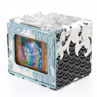 Caja De Naipes Blue-Eyes White Dragon Para MTG Commander Display Magic YGO DND Spell Cards PTCG TCG FaB Apta Para 100+ Cartas Doble-selladas - details 2