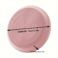 Almohadilla De Yoga Gruesa Para Gimnasio Doméstico Equipo De Fitness Absorción De Choque Con Masaje Superficie Plana Tamaño 34cm X 4mm - details 0