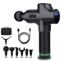 Masajeador Eléctrico De Pistola Para Muslos Y Espalda Con Pantalla LCD 30 Niveles De Percusión Profunda Relajación Muscular Fitness - details 4