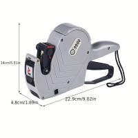 Máquina De Etiquetado Manual Mx-9900 Individual Pistola De Etiquetas De Precio Supermercado Producto Etiqueta De Precio 8 Dígitos - details 3