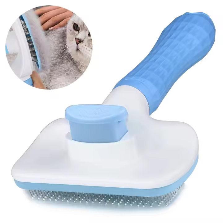 PORCHEDDU Pelo para Perros, Pelo para Gatos, Pelo para mascotas, Depilador para mascotas de pelo largo y Short Hair, Limpia el pelo de La Mascota del Pelo with a boton - 1