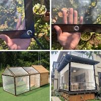 Toldo Transparente Para Invierno Protección De Plantas Fácil Instalación Sin Necesidad De Perforar Impermeable Y UV Adecuado Para Camping Al Aire Libre Balcones Y Jardines Resistente Al Viento Y Frío - details 1