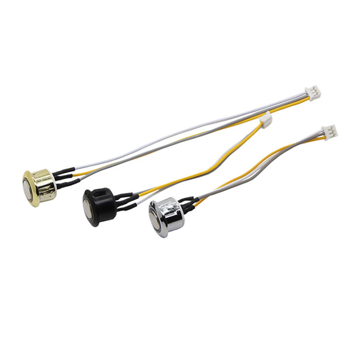 Interruptor Táctil LED 12V Dimmer Para Cadena De Luces Controlador De Brillo Sin Salto DC 5V-24V Botón De Control De Luz Dimmer