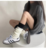 Calentadores De Piernas Lolita Para Mujer Estilo Coreano Otoño Invierno Tejidos a Mano Cubren El Pie Socks JK Y2k Punk Gótico Leggings Boot Cuffs - details 16