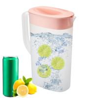 Jarrón De Agua 2500ml Con Tapa Resistente Al Calor Y Al Frío Para Refrigerador Contenedor De Té Y Limonada Adecuado Para Leche De Soja - details 10