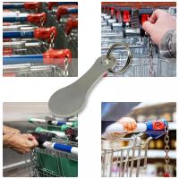 Llavero De Aleación De Aluminio Para Carro De Supermercado Llaveros Unisex Regalos Decoraciones Modernas Para Carrito De Compras - details 5