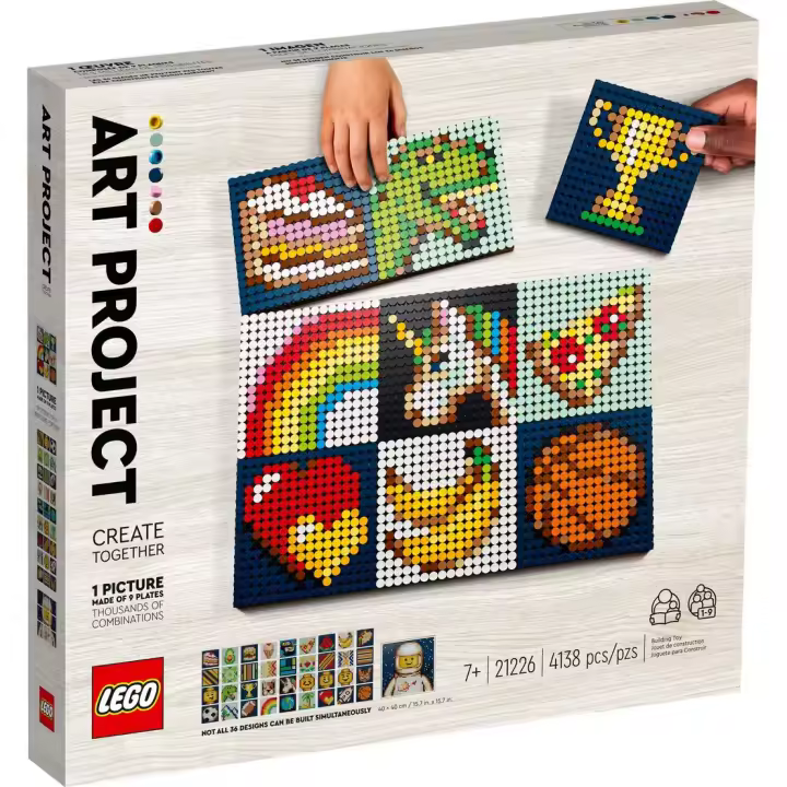 LEGO ART 21226: Proyecto de Arte: Creación Conjunta - 1