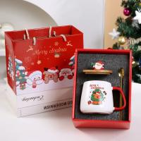 Taza De Café Cerámica Aislada Regalo Set De Tazas Para Leche Y Café Taza Térmica De Regalo Con Capacidad Para 301-500ml - details 13