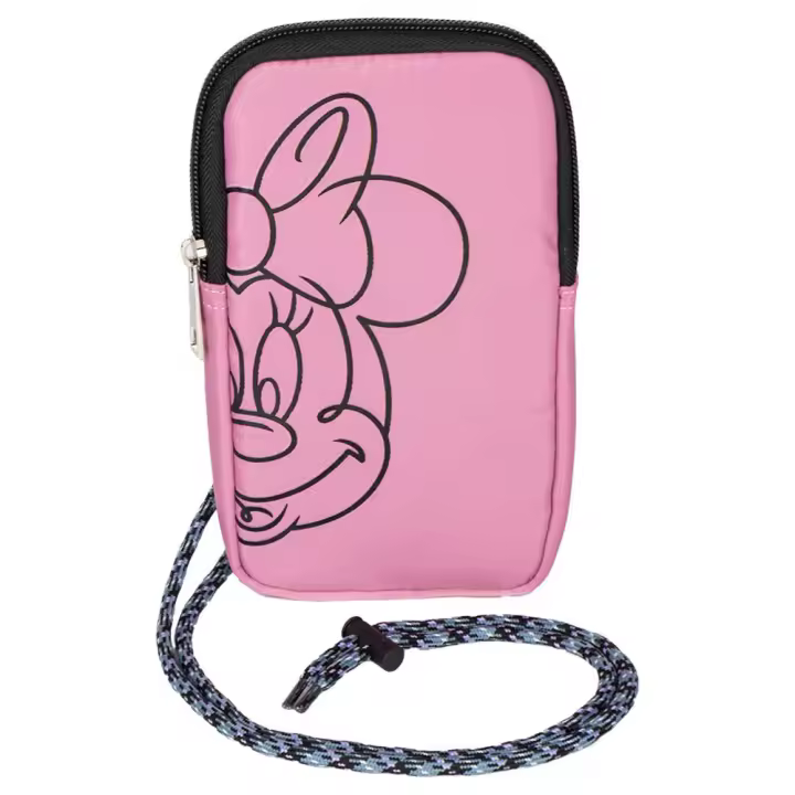 Bolsa Porta Móvil Cerda Group Minnie Rosa Disney Mujer - Elegancia y Funcionalidad en un Solo Accesorio - 1